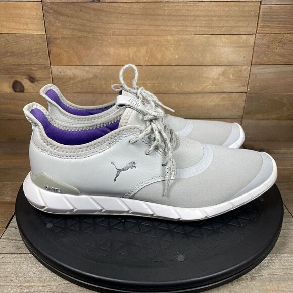 Puma Ignite Statement Womens Size 6.5 Golf Shoes Lace up Gray Spikeless - Picture 1 of 10